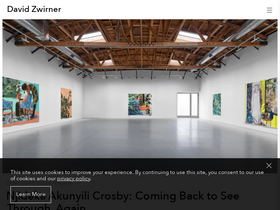 'davidzwirner.com' screenshot
