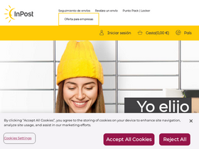 'puntopack.es' screenshot