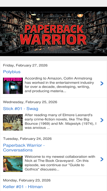 paperbackwarrior.com