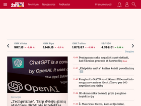 'app.vz.lt' screenshot