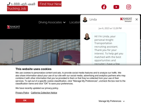 'driveknight.com' screenshot