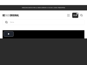 BeFakeOriginal homepage screenshot