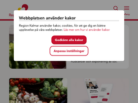 'regionkalmar.se' screenshot