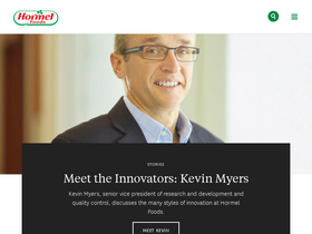 'hormelfoods.com' screenshot