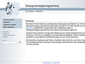 'zvg-portal.de' screenshot