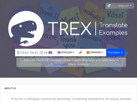 'tr-ex.me' screenshot