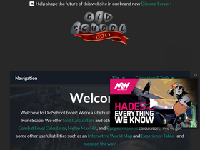 'oldschool.tools' screenshot