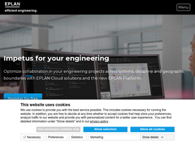 'eplan.com' screenshot
