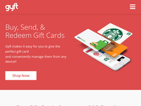 'gyft.com' screenshot
