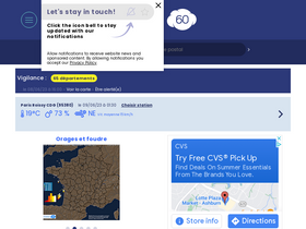 'meteo60.fr' screenshot