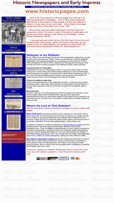 historicpages.com