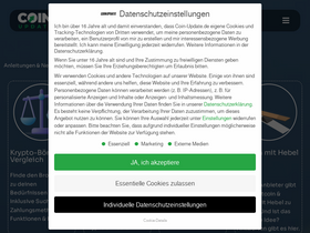 'coin-update.de' screenshot