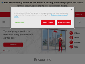 'ditecautomations.com' screenshot