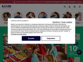 'kiabi.it' screenshot