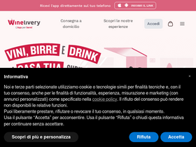 'winelivery.com' screenshot