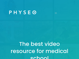 'physeo.com' screenshot