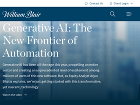 'williamblair.com' screenshot