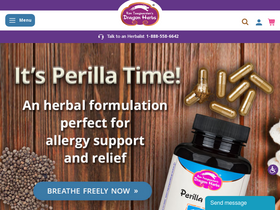 'dragonherbs.com' screenshot