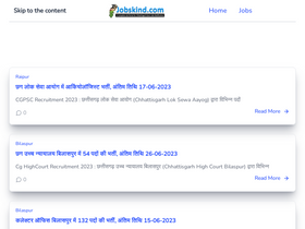 'jobskind.com' screenshot