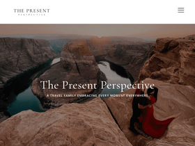 'thepresentperspective.com' screenshot