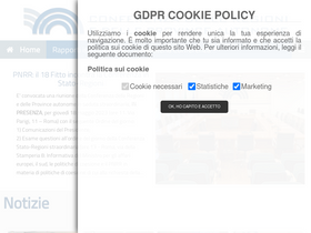 'regioni.it' screenshot