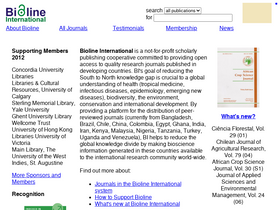 'bioline.org.br' screenshot