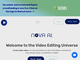 'wearenova.ai' screenshot