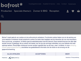 'bofrost.be' screenshot