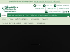 'schreinersgardens.com' screenshot