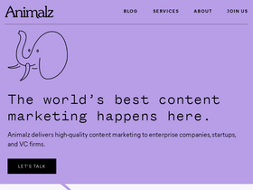 'animalz.co' screenshot