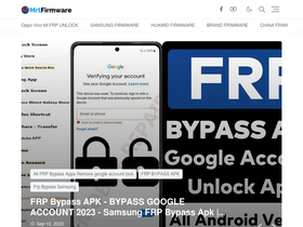 'mrtfirmware.com' screenshot
