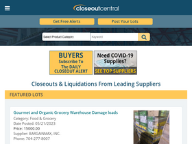 closeoutcentral.com