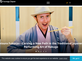 'tsunagujapan.com' screenshot