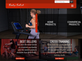 'bodysolid.com' screenshot