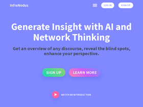 'infranodus.com' screenshot