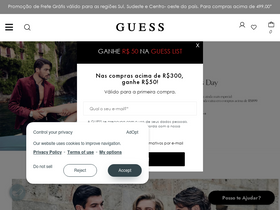 'guessbrasil.com.br' screenshot