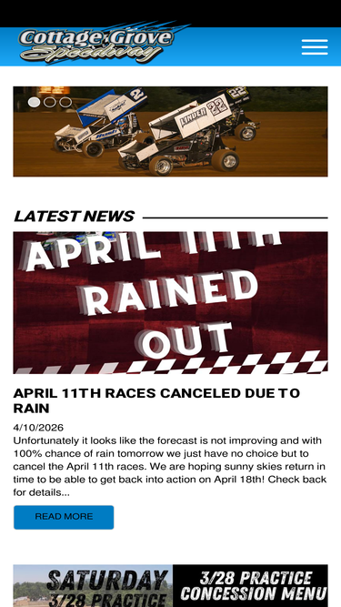 cottagegrovespeedway.com