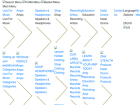 'marshall.com' screenshot