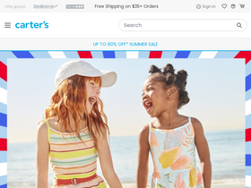 'carters.com' screenshot