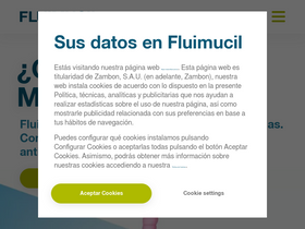 'fluimucil.es' screenshot