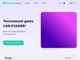 'playdapp.com' screenshot