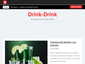 'drink-drink.ru' screenshot