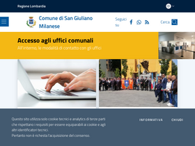 'sangiulianonline.it' screenshot