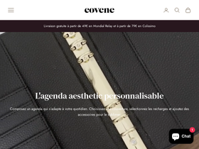 covene.fr homepage screenshot