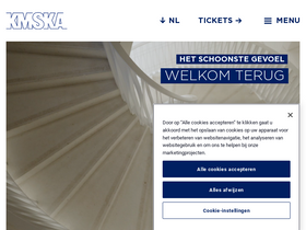 'kmska.be' screenshot