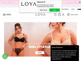'loya.com.tr' screenshot