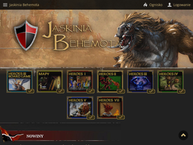 'heroes.net.pl' screenshot