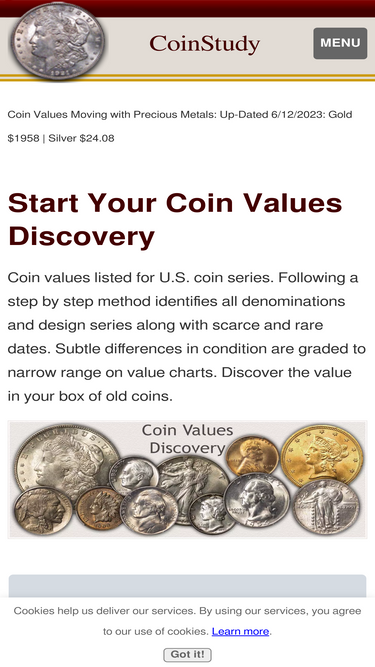 Coin Values Discovery