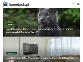'homelook.pl' screenshot