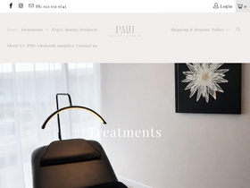 pmu.co.nz homepage screenshot